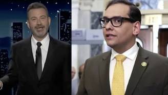 Jimmy Kimmel Is Laughing Off George Santos’ ‘Preposterous’ Lawsuit Against Him Over A Cameo Prank
